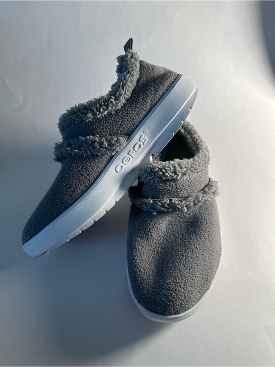 OOFOS Shoes - OOFOS OOCOOZIE LOW SLATE Women's Slip-On Shoe Gray Size 8